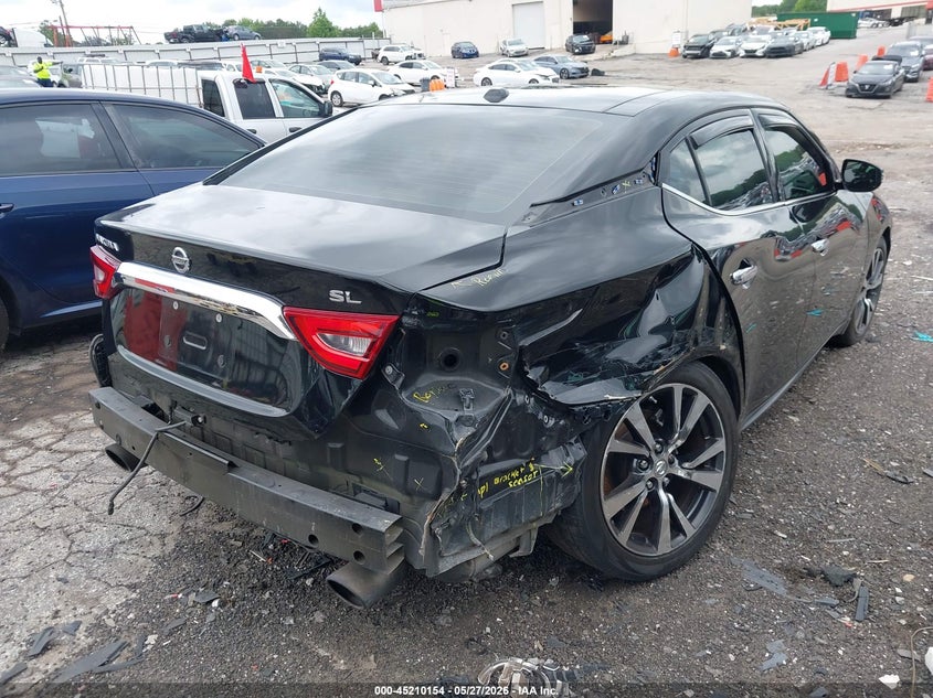 Vin: 1n4aa6ap4hc411191, lot: 45707895, nissan maxima 3.5 sl 20174