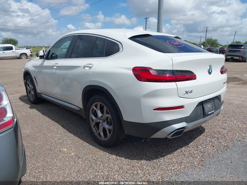 Vin: 5ux33dt02n9m96010, lot: 45707902, bmw x4 xdrive30i 20223