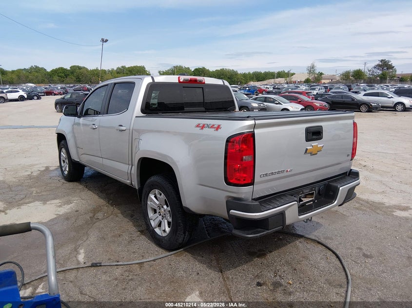 Vin: 1gcgtcen3j1272971, lot: 45707955, chevrolet colorado lt 20183