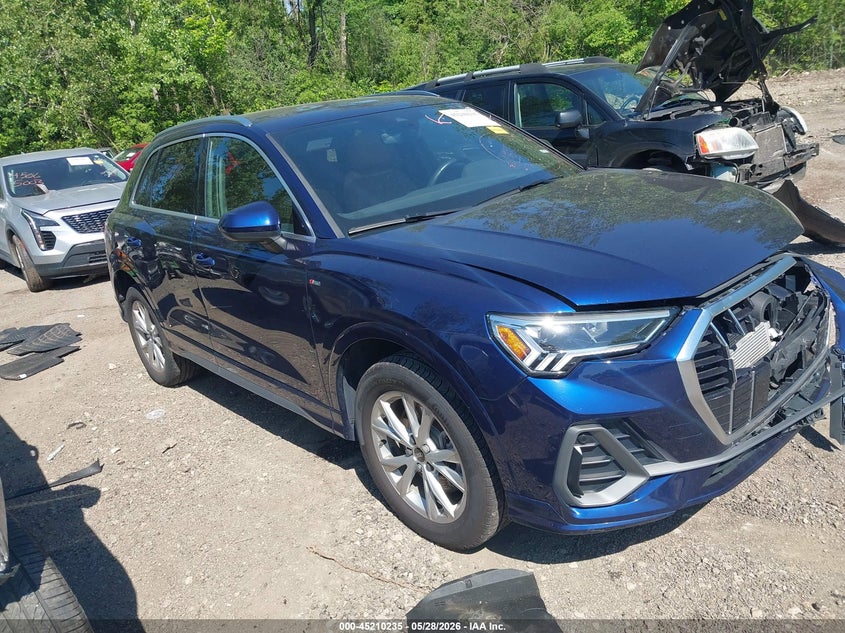 Vin: wa1eecf3xn1027244, lot: 45707976, audi q3 premium plus 45 tfsi s line quattro tiptronic 2022 img_1