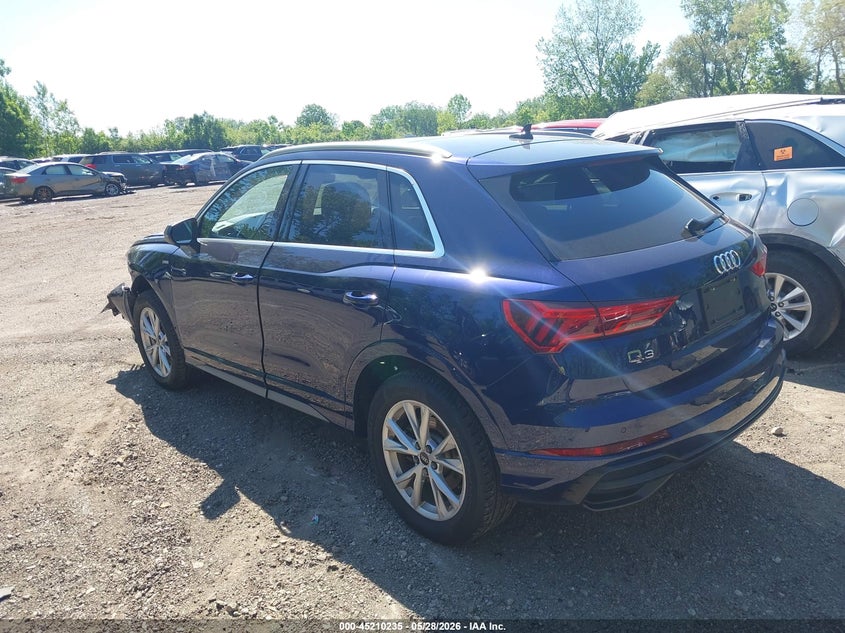 Vin: wa1eecf3xn1027244, lot: 45707976, audi q3 premium plus 45 tfsi s line quattro tiptronic 20223