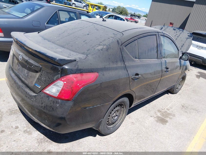 Vin: 3n1cn7ap1dl819808, lot: 45707992, nissan versa 1.6 s+ 20134