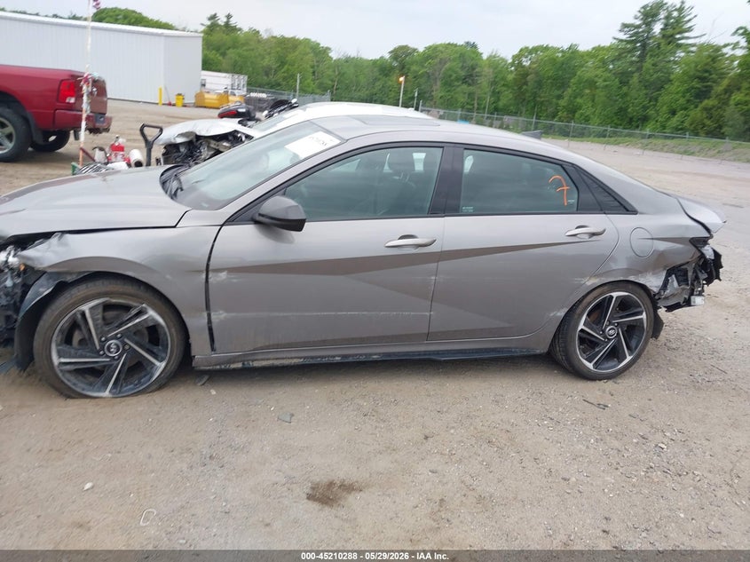 2022 Hyundai Elantra N Line VIN: KMHLR4AF7NU276166 Lot: 45210288