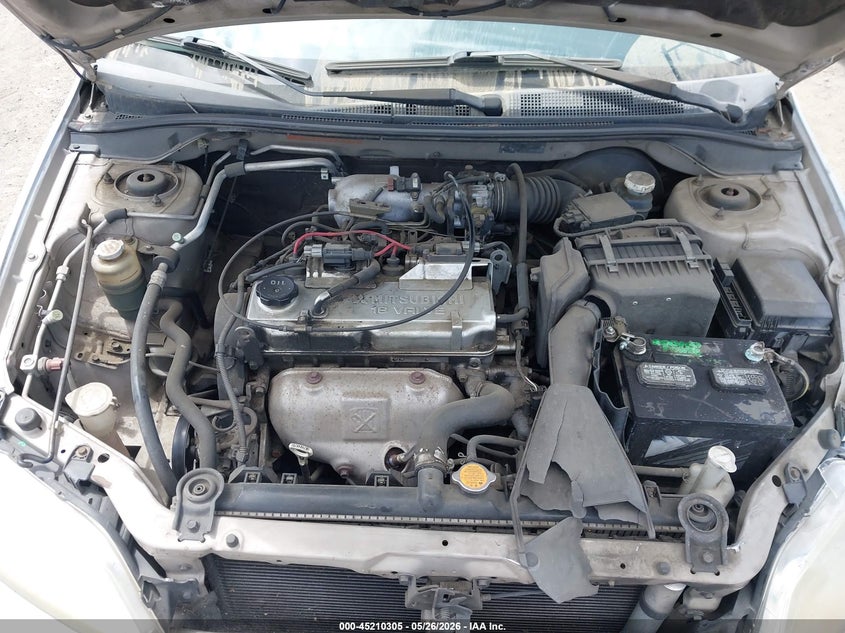 2002 Mitsubishi Lancer Es VIN: JA3AJ26E02U054151 Lot: 45210305
