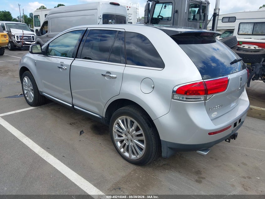 Vin: 2lmdj6jk8bbj04920, lot: 45708086, lincoln mkx 20113