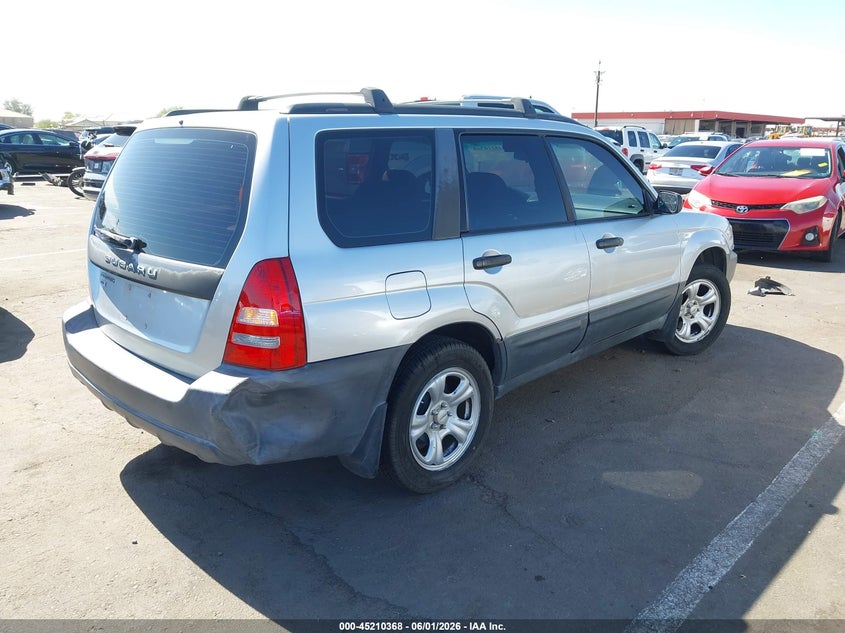 2005 Subaru Forester 2.5X VIN: JF1SG63695H727045 Lot: 45210368
