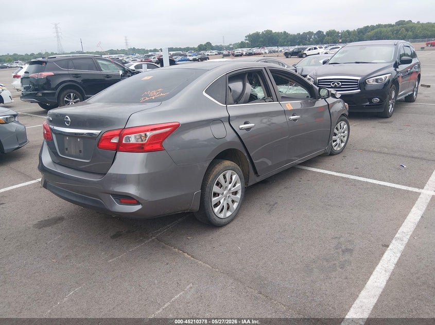 2019 NISSAN SENTRA auction photo 4