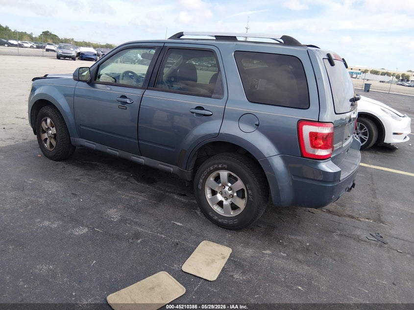 Vin: 1fmcu0eg4bkc48388, lot: 45708126, ford escape limited 20113