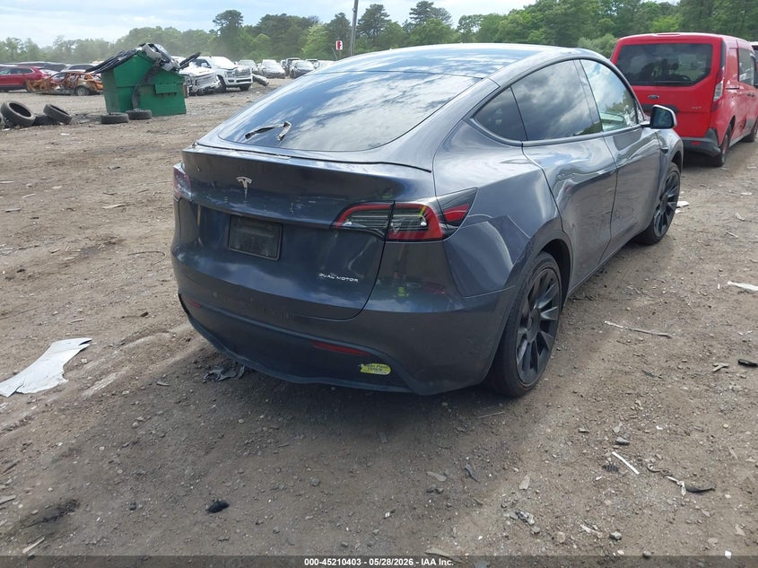 Vin: 7saygaee1pf835760, lot: 45708145, tesla model y awd/long range dual motor all-wheel drive 20234