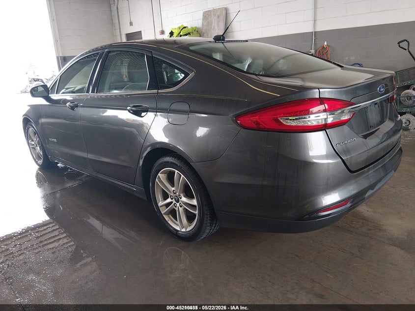 Vin: 3fa6p0uu7jr243511, lot: 45708176, ford fusion hybrid s 20183