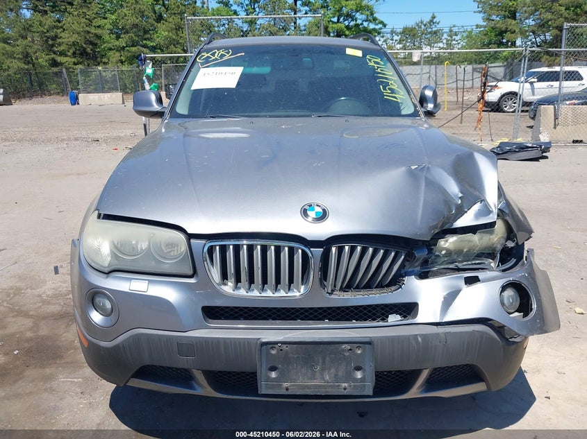 2010 BMW X3 xDrive30I VIN: WBXPC9C48AWJ33888 Lot: 45210450