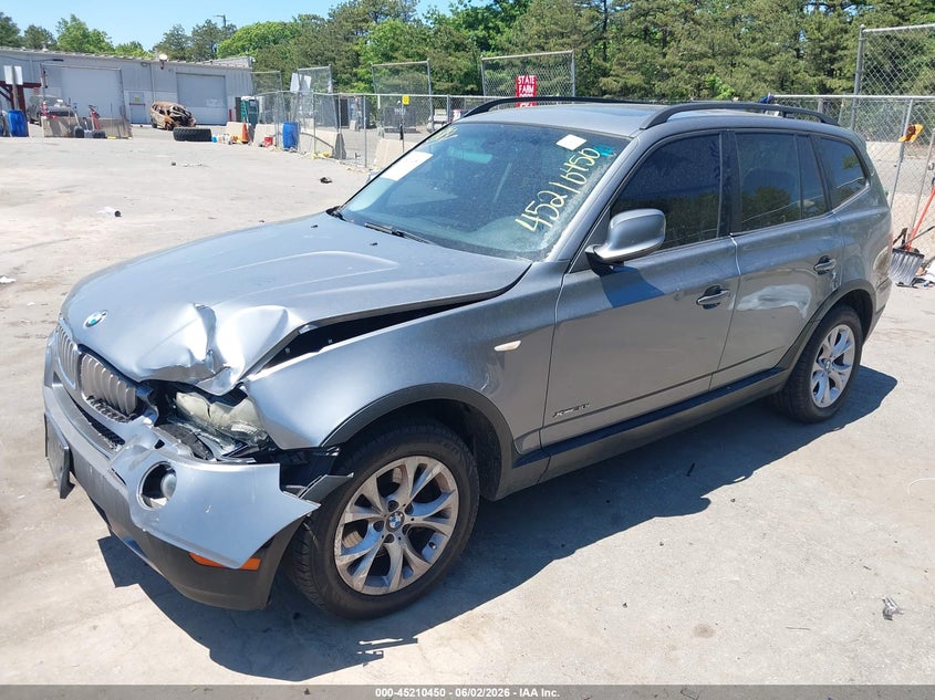 Vin: wbxpc9c48awj33888, lot: 45708191, bmw x3 xdrive30i 20102