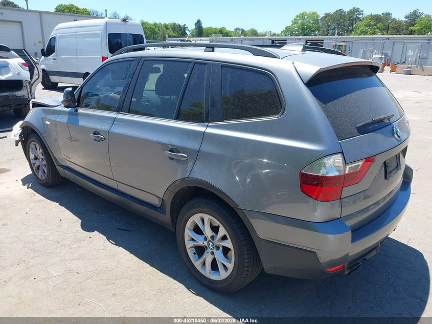 Vin: wbxpc9c48awj33888, lot: 45708191, bmw x3 xdrive30i 20103