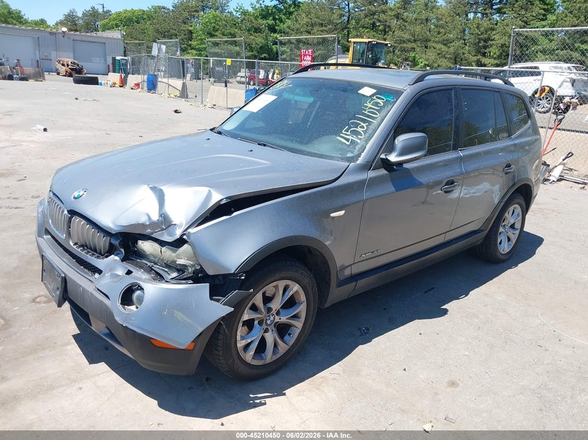 2010 BMW X3 xDrive30I VIN: WBXPC9C48AWJ33888 Lot: 45210450