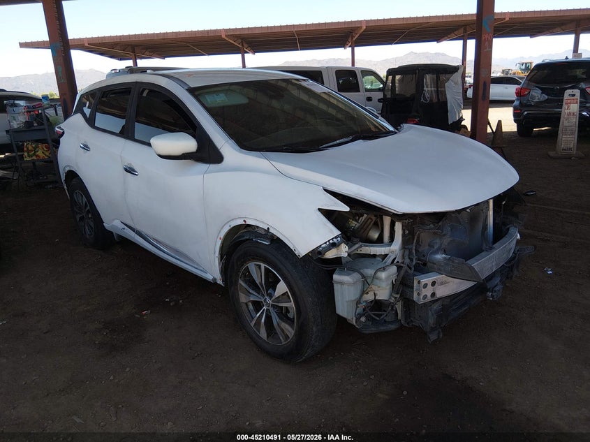 Vin: 5n1az2aj8mc136230, lot: 45708232, nissan murano s fwd 2021 img_1