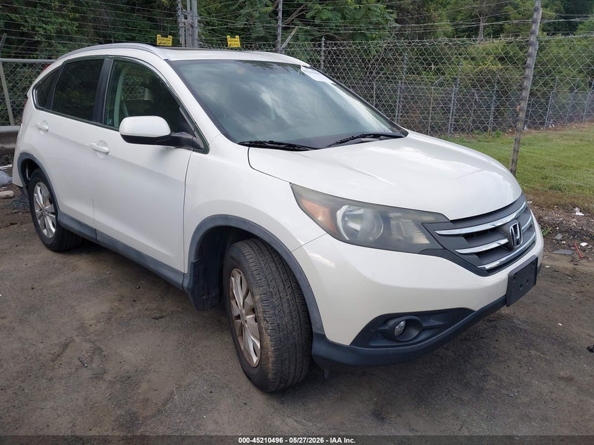 2012 Honda Cr-v 2.4 Cr-V Ex-L white Lot 111045210496 Vin 5J6RM4H72CL040386