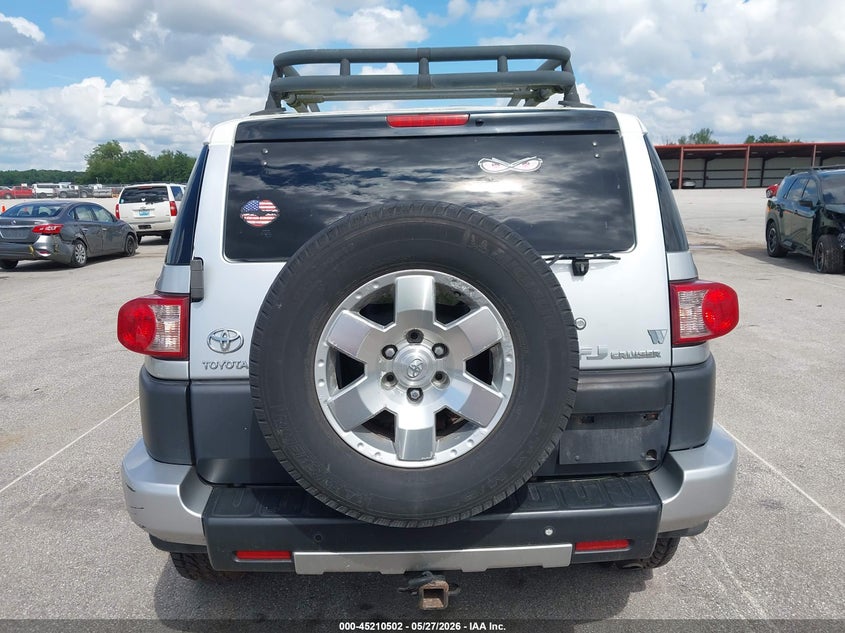 2007 Toyota Fj Cruiser VIN: JTEBU11F570076258 Lot: 45210502
