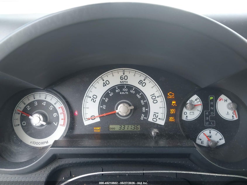 2007 Toyota Fj Cruiser VIN: JTEBU11F570076258 Lot: 45210502