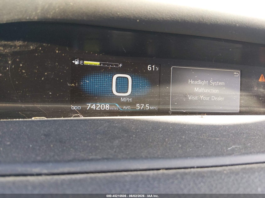 2021 TOYOTA PRIUS PRIME auction photo 7