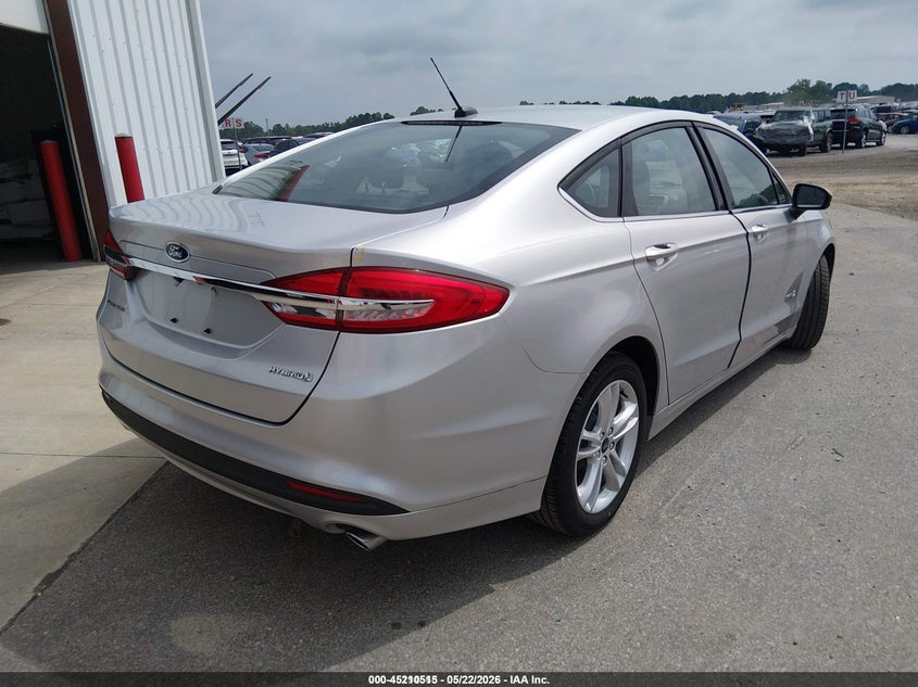 Vin: 3fa6p0uuxjr278849, lot: 45708256, ford fusion hybrid s 20184