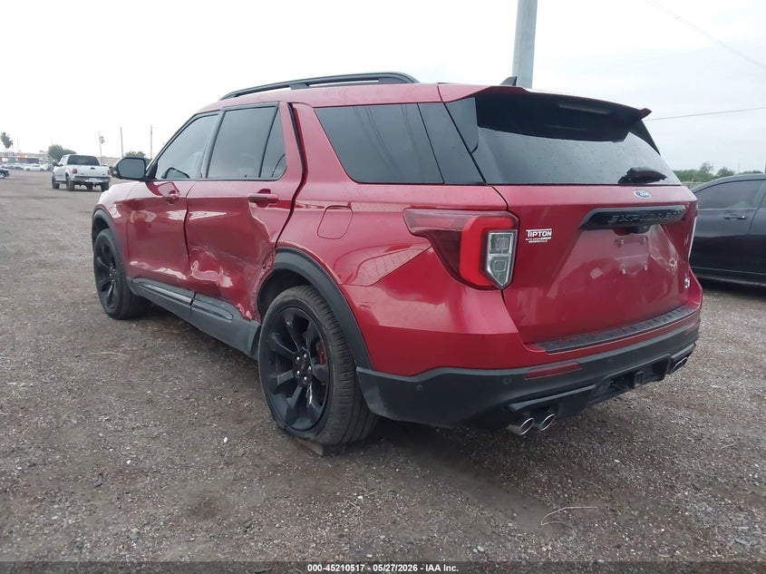 Vin: 1fm5k8gc1mgb59438, lot: 45708258, ford explorer st 20213
