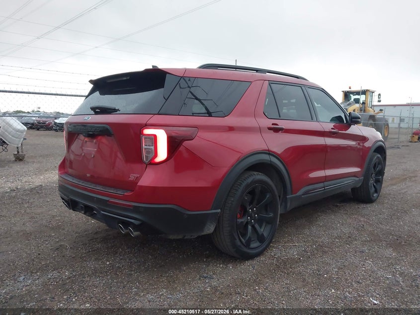 Vin: 1fm5k8gc1mgb59438, lot: 45708258, ford explorer st 20214