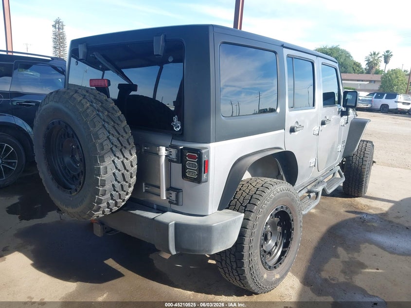 Vin: 1c4bjwdg8gl248201, lot: 45708266, jeep wrangler unlimited sport 20164