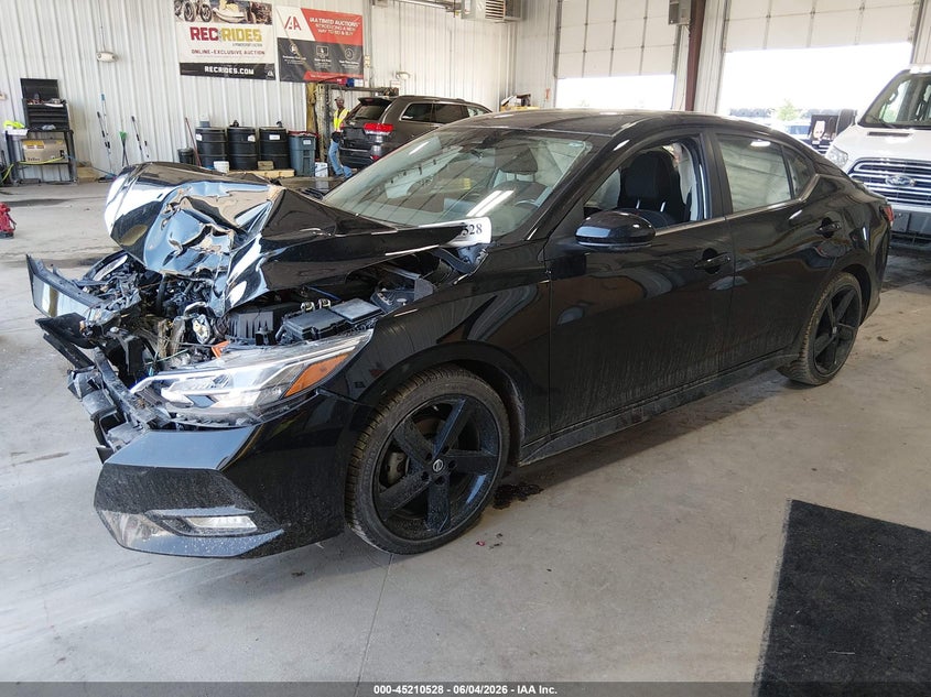 Vin: 3n1ab8dv6py290542, lot: 45708269, nissan sentra sr xtronic cvt 20232