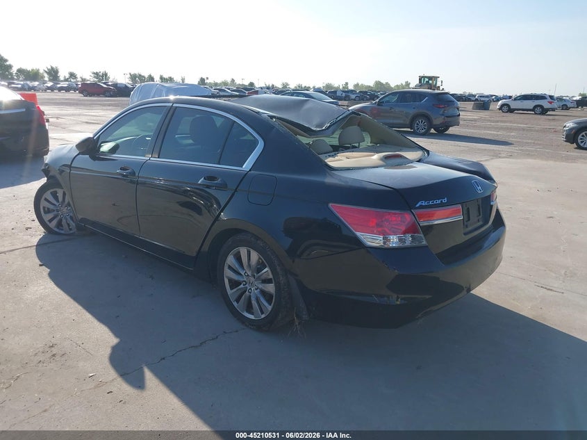 2012 Honda Accord 2.4 2.4 Ex-L black Lot 111045210531 Vin 1HGCP2F82CA099051