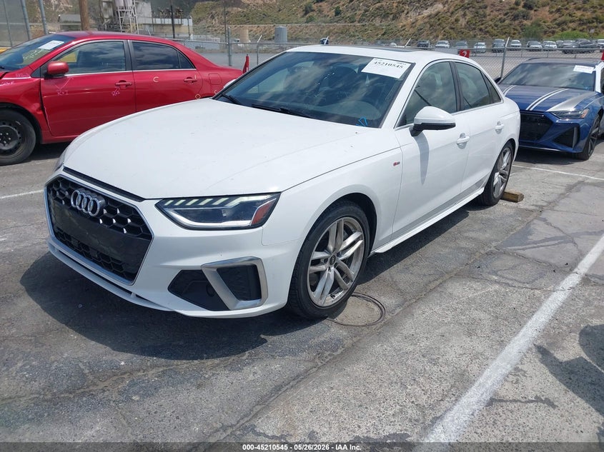 Vin: waueaaf46pn011503, lot: 45708286, audi a4 premium plus 45 tfsi s line quattro s tronic 20232