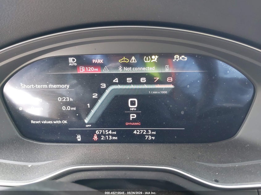 2023 Audi A4 Premium Plus 45 Tfsi S Line Quattro S Tronic VIN: WAUEAAF46PN011503 Lot: 45210545
