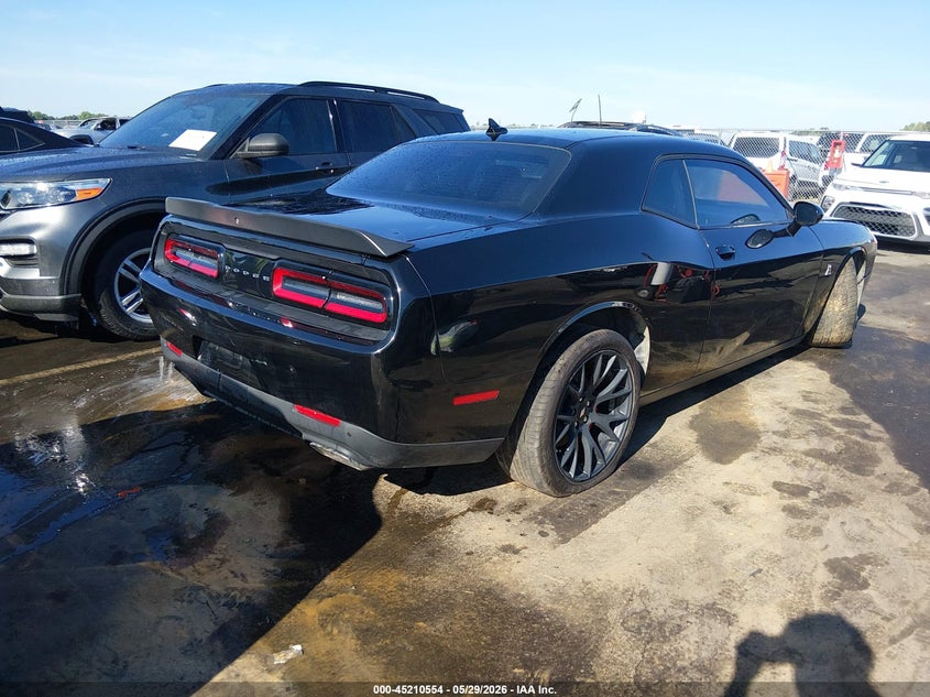 Vin: 2c3cdzfj1jh310276, lot: 45708294, dodge challenger r/t scat pack 20184