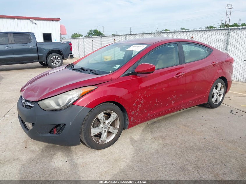 2013 Hyundai Elantra Gls KMHDH4AE0DU500343 photo 1