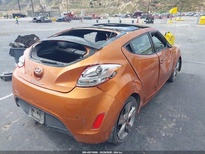 2016 Hyundai Veloster VIN: KMHTC6AD2GU302669 Lot: 45210598