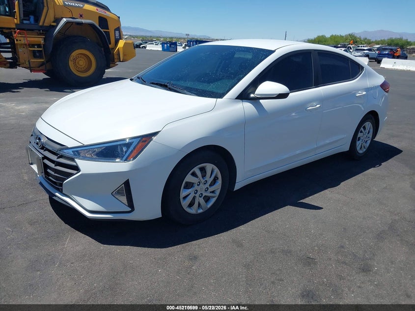 Vin: 5npd74lf6lh612795, lot: 45708340, hyundai elantra se 20202