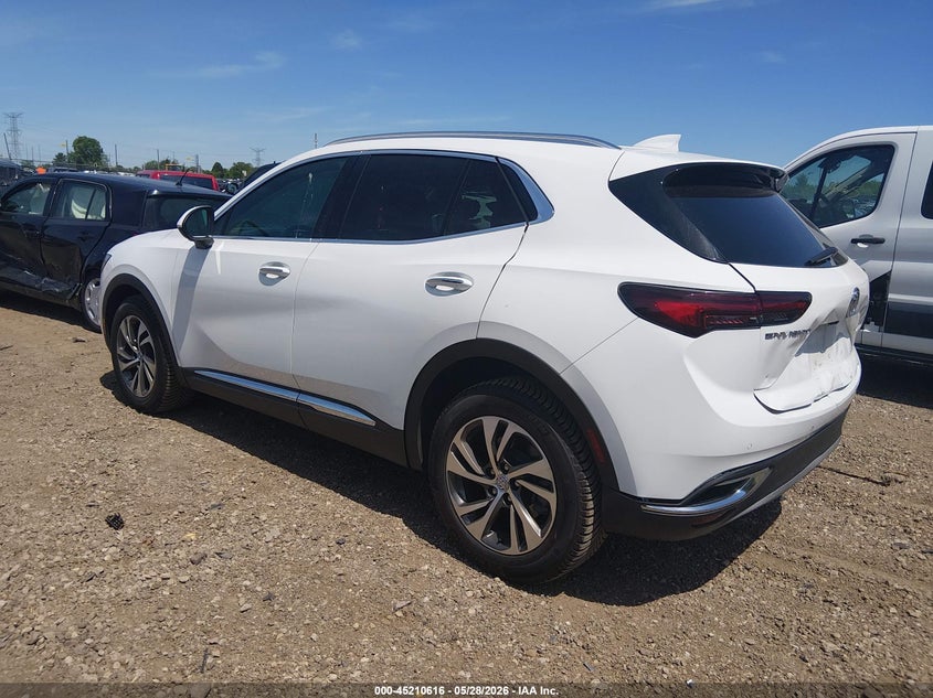 Vin: lrbfznr44nd011147, lot: 45708357, buick envision fwd essence 20223