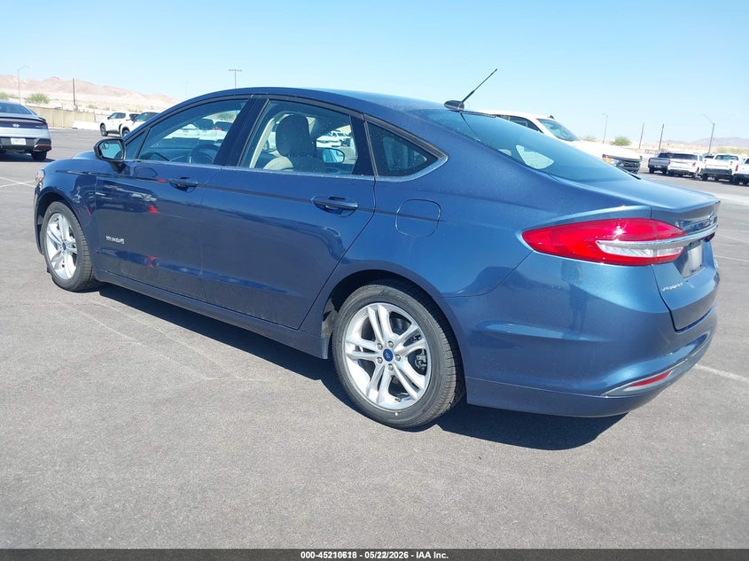 Vin: 3fa6p0uu2jr254576, lot: 45708359, ford fusion hybrid s 20183