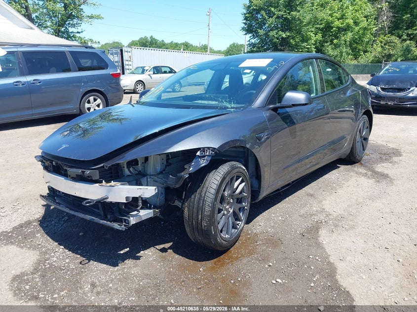 Vin: 5yj3e1eb9sf927291, lot: 45708376, tesla model 3 long range all-wheel drive 20252