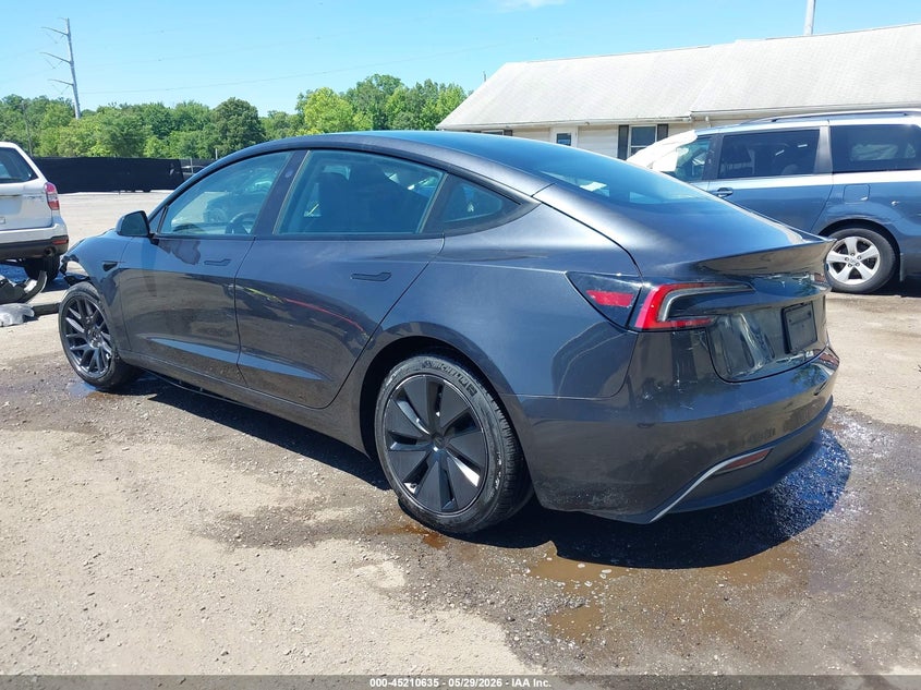Vin: 5yj3e1eb9sf927291, lot: 45708376, tesla model 3 long range all-wheel drive 20253