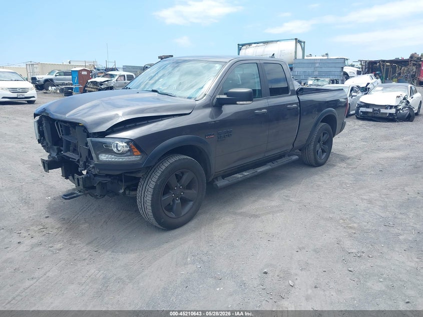 Vin: 1c6rr7gt9ls122295, lot: 45708384, ram 1500 classic warlock  4x4 6'4 box 20202