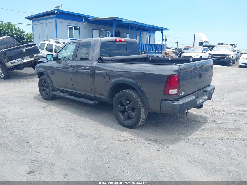 Vin: 1c6rr7gt9ls122295, lot: 45708384, ram 1500 classic warlock  4x4 6'4 box 20203