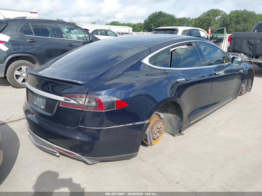 Vin: 5yjsa1s10efp43493, lot: 45708407, tesla model s 20144