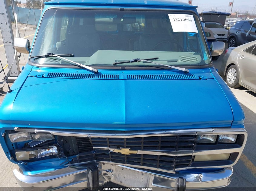 1993 Chevrolet G20 VIN: 1GBEG25Z6PF316437 Lot: 45210668