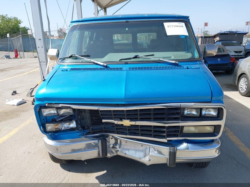 1993 Chevrolet G20 VIN: 1GBEG25Z6PF316437 Lot: 45210668