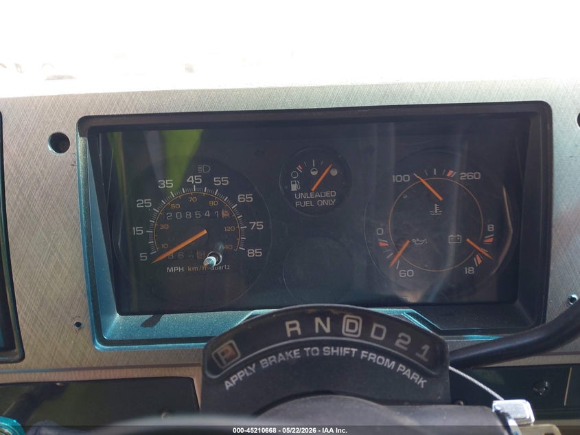 1993 Chevrolet G20 VIN: 1GBEG25Z6PF316437 Lot: 45210668