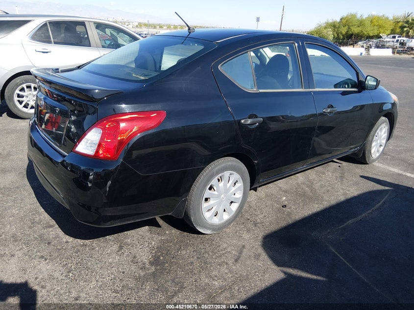 Vin: 3n1cn7ap5hl801219, lot: 45708411, nissan versa 1.6 s+ 20174