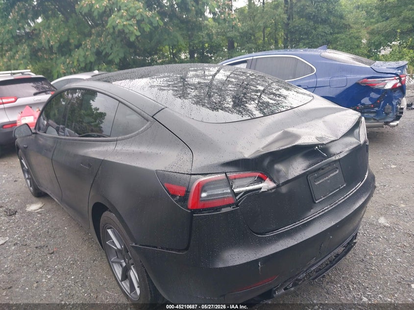 Vin: 5yj3e1eb2pf661944, lot: 45708428, tesla model 3 long range dual motor all-wheel drive 20233