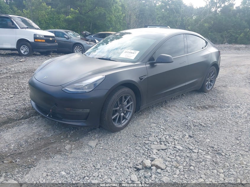 Vin: 5yj3e1eb2pf661944, lot: 45708428, tesla model 3 long range dual motor all-wheel drive 20232