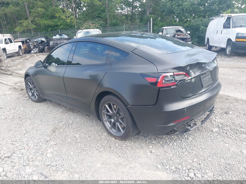 Vin: 5yj3e1eb2pf661944, lot: 45708428, tesla model 3 long range dual motor all-wheel drive 20233
