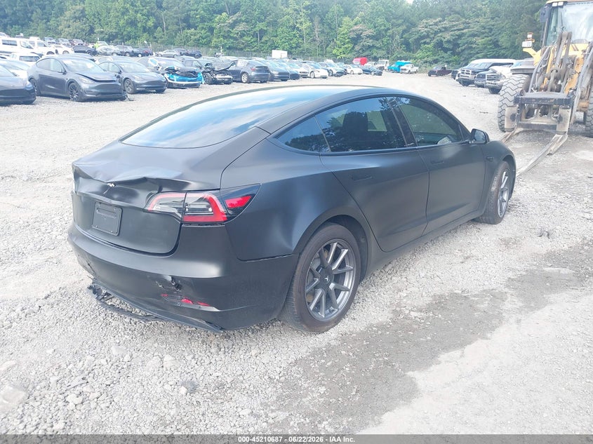 Vin: 5yj3e1eb2pf661944, lot: 45708428, tesla model 3 long range dual motor all-wheel drive 20234